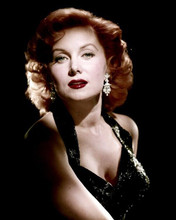 Rhonda Fleming 1950's classic Hollywood glamour 8x10 inch photo