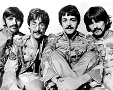 The Beatles classic Sgt. Pepper's portrait 8x10 inch real photo