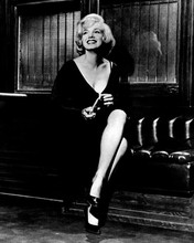 Marilyn Monroe sits between takes on Some Like it Hot set 8x10 inch photo