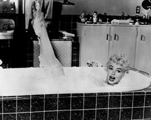 Marilyn Monroe takes a bubble bath The Seven Year Itch 8x10 inch photo