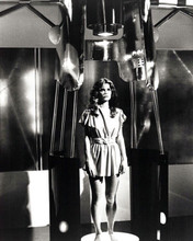 Logan's Run 1977 TV Heather Menzies stands barefoot on podium 8x10 inch photo