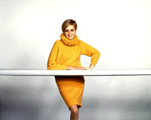 Twiggy British fashion model icon captured in 1960's style 8x10 inch real photo