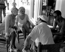 Some Like it Hot director Billy Wilder Marilyn Monroe Jack Lemmon 8x10 photo