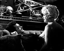 Some Like it Hot Tony Curtis on couch Marilyn Monroe by side 8x10 inch photo
