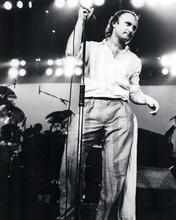 Phil Collins 1980's on stage performing 8x10 inch photo