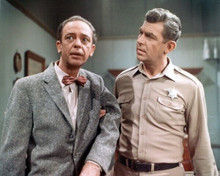 Andy Griffith Show Don Knotts in suit & bow tie & Andy Griffith 8x10 inch photo