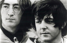 The Beatles late 1960's portrait of John Lennon & Paul McCartney 8x10 inch photo