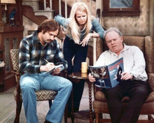 All in the Family Rob Reiner Sally Struthers Carroll O'Connor 8x10 inch photo