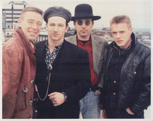 U2 vintage 8x10 inch press photo 1980's era Bono and the guys