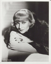 Carole Lombard classic Hollywood glamour portrait vintage 8x10 inch photo