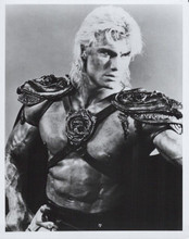 Dolph Lundgreen beefcake Masters of the Universe portrait vintage 8x10 photo