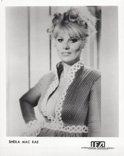 Sheila MacRae vintage 8x10 inch photo showing her cleavage 1970's era