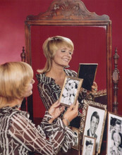 The Brady Bunch vintage 8x10 photo Florence Henderson looks at family photos