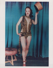 Thora Birch in sheer leopard outfit shows cleavage 1990's vintage 8x10 photo