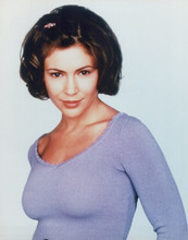 Alyssa Milano 1998 publicity pose for Charmed TV vintage 8x10 inch photo