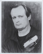 David McCallum poses with small gun movie unknown vintage 8x10 inch photo