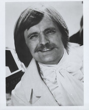 David McCallum dashing smiling portrait with moustache 1970's vintage 8x10 photo