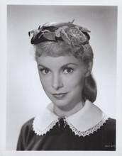 Janet Leigh 1950's era pose in period hat and costume vintage 8x10 inch photo