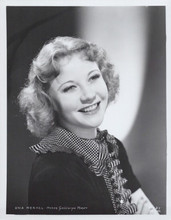 Una Merkel 1930's Hollywood smiling portrait vintage 8x10 inch photo