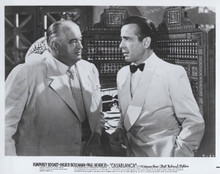 Casablanca vintage 8x10 inch photo Humphrey Bogart & Sidney Greenstreet