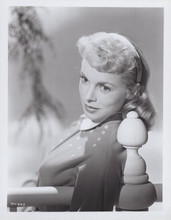 Janet Leigh 1940's era Hollywood portrait wearing hair band vintage 8x10 photo