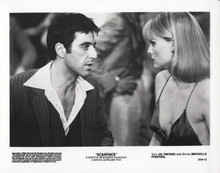 Scarface 1983 vintage 8x10 inch photo Al Pacino & Michelle Pfeiffer