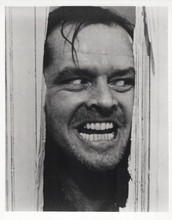 Jack Nicholson classic Here's Johnny scene The Shining vintage 8x10 inch photo