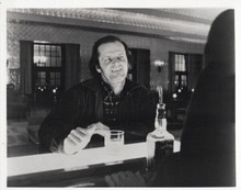 Jack Nicholson looks angy seated at bar The Shining vintage 8x10 inch photo