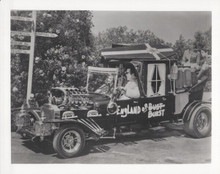 The Munsters cast in England or Burst car vintage 8x10 inch photo