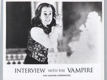 Interview With The Vampire vintage 8x10 inch photo Brad Pitt bares fangs