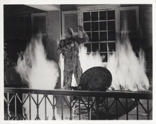 The Mummy's Tomb Lon Chaney Jr surrounded by fire vintage 8x10 inch photo