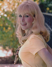 Barbara eden vintage 8x10 inch photo smiling 1970's pose in yellow shirt