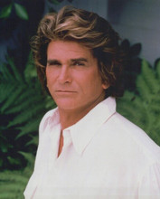 Michael Landon in white shirt Highway To Heaven portrait 8x10 inch photo