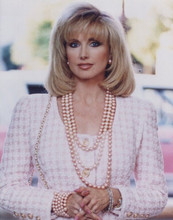 Morgan Fairchild guests on Falcon Crest TV series vintage 8x10 inch photo