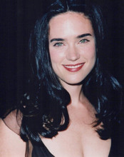 Jennifer Connelly 1990's era smiles for press cameras vintage 8x10 inch photo