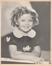 Shirley Temple with beautiful smile 1930's Hollywood vintage 8x10 inch photo