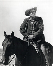 Robert Taylor on horseback 1966 Death Valley Days western TV series 8x10 photo