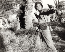 Cliff Richard in soldier outfit holding gun 1964 Wonderful Life 8x10 inch photo
