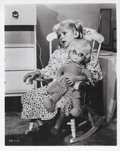 Family Affair TV sitcom vintage 8x10 inch photo Anissa Jones with doll