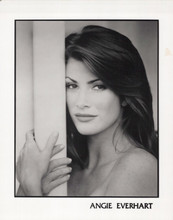 Angie Everhart beautiful bare shoulders publicity portrait vintage 8x10 photo