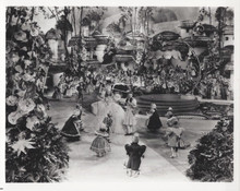 Wizard of Oz Judy Garland in munchkin village vintage 8x10 inch photo