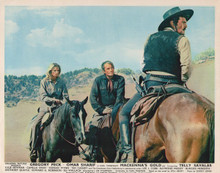 Mackenna's Gold Camilla Sparv Gregory Peck Omar Sharif on horseback 8x10 photo