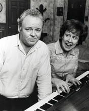 All in the Family classic Archie & Edith at piano famous opening 8x10 inch photo