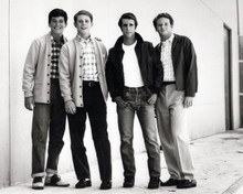 Happy Days Potsie Richie The Fonz & Malph full body pose at studio 8x10 photo