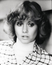 Olivia Newton-John in polo neck and checkered shirt later 1970's look 8x10 photo