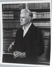 John Forsythe as Blake Carrington with drink in his library Dynasty 8x10 photo