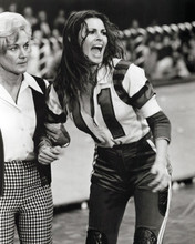 Kansas City Bomber 1972 Raquel Welch in dramatic scene on roller rink 8x10 photo