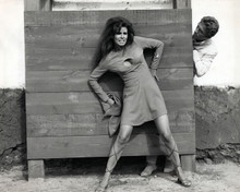 Fathom 1967 Raquel Welch full body pose in famous dress with hole 8x10 photo