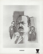 Cannon TV series William Conrad in 3 artist drawn publicity poses 8x10 photo
