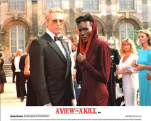 A View To A Kill 1985 original 8x10 lobby card Christopher Walken Grace Jones